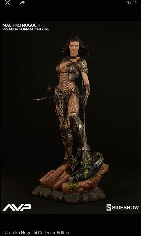 Sideshow Alien Vs Predator Machiko Noguchi The She Predator Pf Sealed