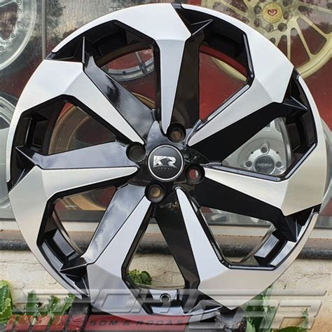 Jogo Roda Kr K71 Aro 18 Tala 7 4x98 4x100 Tarantula Vw SPORT