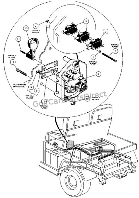 Ezgo Forward Reverse Switch Wiring Diagram Wiring Draw