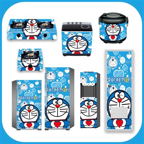 Jual STIKER DEKORASI MOTIF DORAEMON STIKER KULKAS STIKER KOMPOR