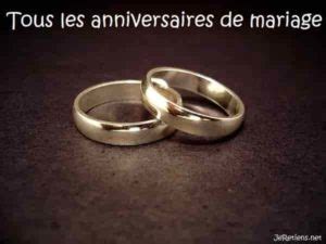 Noces De Anniversaire Mariage