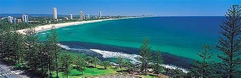 Burleigh Heads - Surfing Beach - Queensland Beaches - Australia