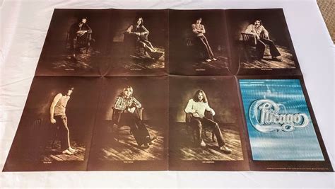 CHICAGO II TWO 2 Original 1970 Large Poster Insert For Lp Vinyl Album ...