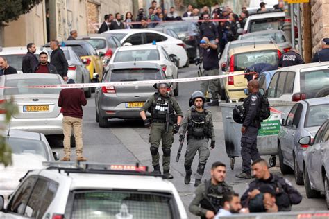 Máxima Alerta Policial Y 42 Detenidos En Jerusalén Tras Un Mortal Atentado Diario La Capital