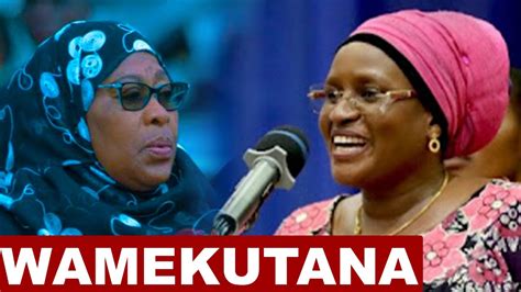 HATIMAYE RAIS SAMIA NA MAMA JANETH UWANJA WA MAGUFULI USO KWA USO YouTube