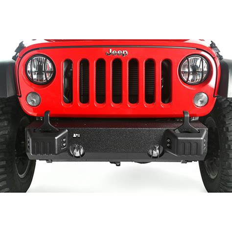 Xhd Front Bumper Base With Tow Point Covers For Jeep Wrangler Jk 2007 2018 Somar 4x4 The