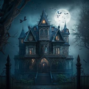 Gothic Mansion photo background, transparent png images and svg vector ...