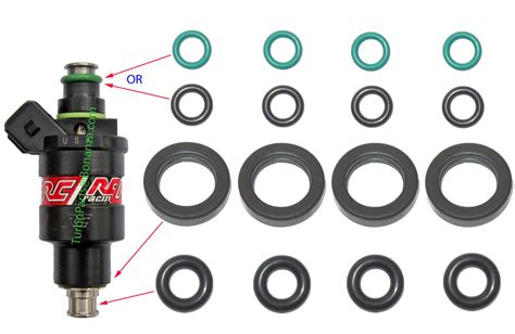 Fuel Injector Service Seal Oring Kit For RC Engineering Injectors For