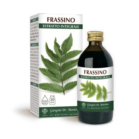 FRASSINO ESTRATTO INTEGRALE 200 Ml Liquido Analcoolico Dr Giorgini