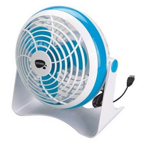 Vivahogar Mini Ventilador De Sobremesa USB Azul PcComponentes