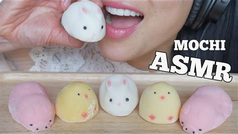 Asmr Cutest Most Delicous Mochi Soft Sticky Eating Sounds No Talking Sas Asmr Youtube