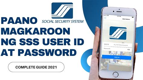 Paano Magkaroon Ng Sss User Id At Password Para Sa Sss Online Account