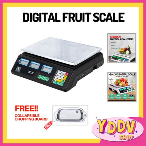 Digital Fruit Scale Digital Price Computing Scale With Collapsible