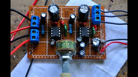 Stereo LM386 Audio Amplifier - YouTube