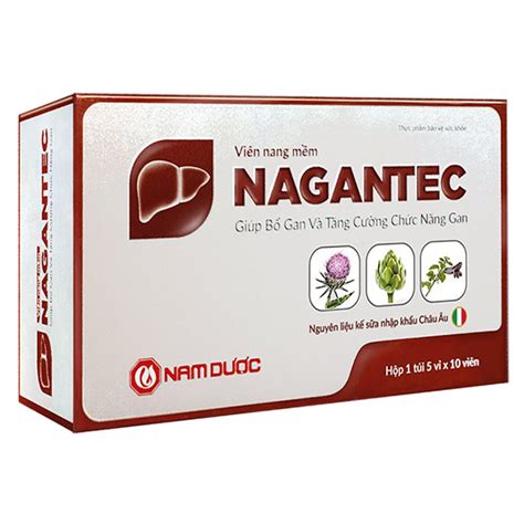 Nagantec hỗ trợ bổ gan và tăng cường chức năng gan