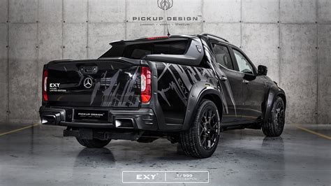 Tuner Builds Wild Mercedes Benz X Class Pickup Truck