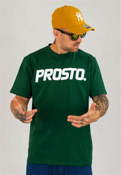 T Shirt Prosto Classic Xxii Zielony Membrana Pl