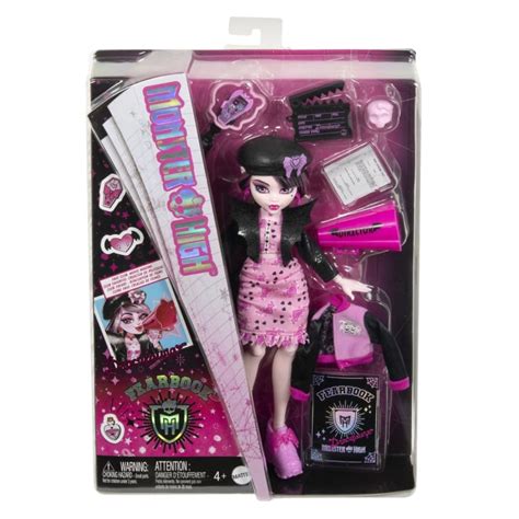 Monster High Fearbook Draculaura Doll Playset Kmart Nz