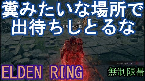 エルデンリング 地獄の侵入 糞みたいな場所で出待ちしとるな Elden Ring Youtube