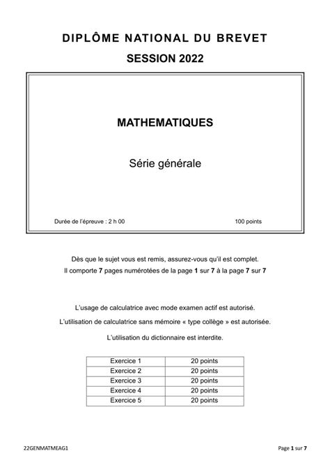 Sujet Maths Bac 2023 Algerie Image To U