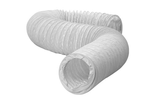 Dundas Jafine Flexible Vinyl Ducting 6 Inch X 10 Foot The Home Depot