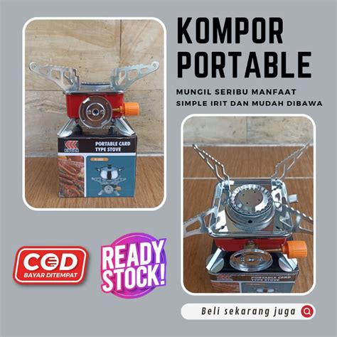 Jual Kompor Alat Masak Outdoor Gunung Portabel Portable Camping Cemping