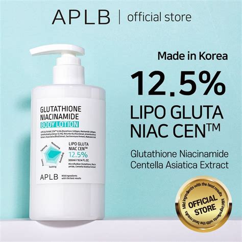 Buy Aplb Glutathione Niacinamide Body Lotion In Bulk