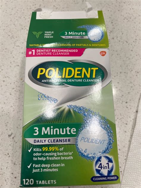 Polident Polident Partials Denture Cleanser 40 Count