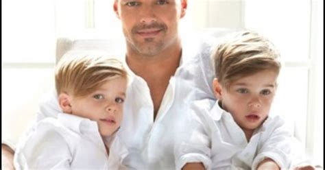 Ricky Martin With His Twins Orgullo Boricua My Puerto Rican