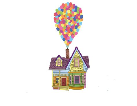 Printable Up House Clipart - Printable Free Templates