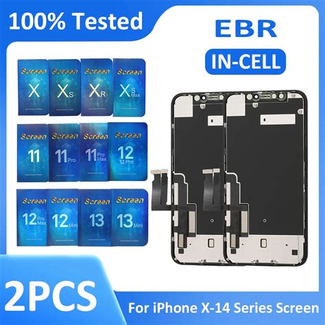 Ebr Incell Ensemble Cran Tactile Lcd De Remplacement Pour Iphone X Xs