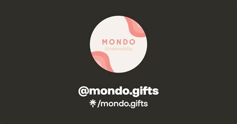 Mondo Gifts Instagram TikTok Linktree