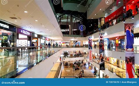 Branded Shops In A Shopping Malls In Mumbai Editorial Stock Photo