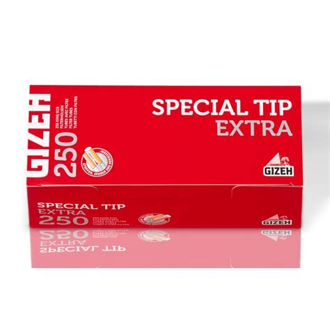 Gizeh Special Tip Extra King Size Filter Tubes 250 Box 4 Boxes 1 U