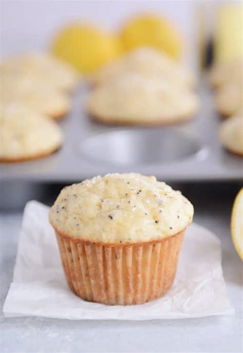 The Best Lemon Poppy Seed Muffins Mels Kitchen Cafe