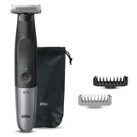 Braun Series X Xt Aparador De Barba E Corpo Sem Fio Preto