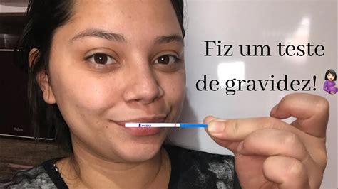 Fiz Um Teste De Gravidez Youtube