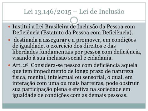 Sistema De Ensino E Inclus O Pessoa Defici Ncia Ppt Carregar