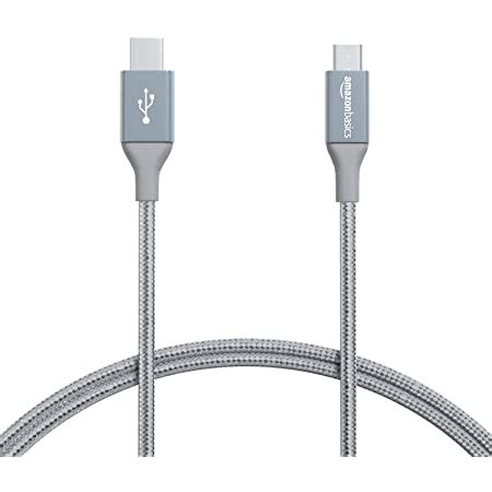 Amazon Amazon Basics Double Braided Nylon USB 2 0 A To Micro B