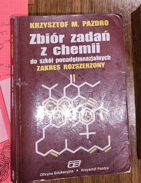 Zbiór zadań z chemii Pazdro zakres rozszerzony Krzemieniewo Kup