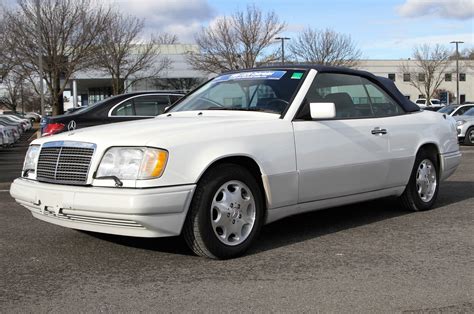 Just Listed 51000 Mile 1995 Mercedes Benz E320 Cabriolet Automobile