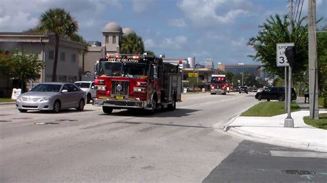 Orlando Fire Department Tower 1 Engine 1 Heavy Rescue 1 New Ems 1