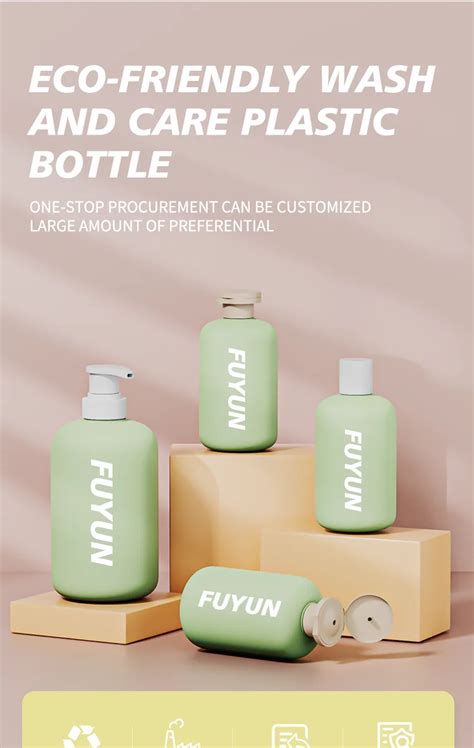 Hot Sale Luxury Oem Odm Lotion Packaging Biodegradable Shampoo Bottle