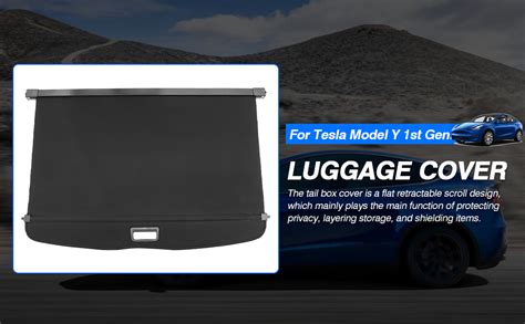 Amazon Powerty Compatible With Cargo Cover Tesla Model Y