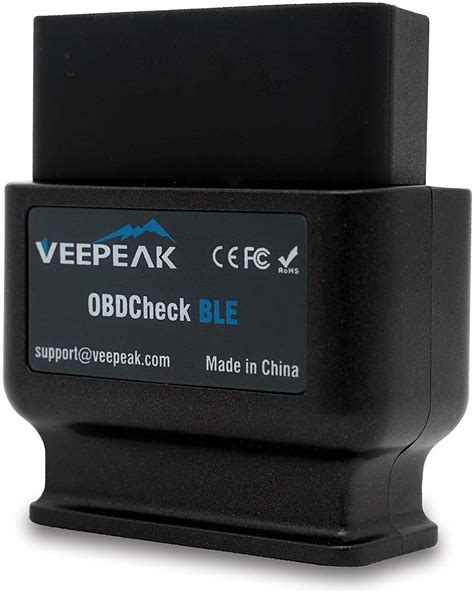 Veepeak OBDCheck BLE OBD2 Bluetooth Scanner Auto OBD II Diagnostic Scan