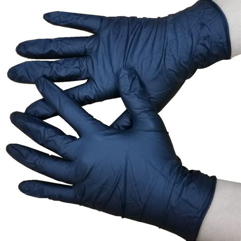 Guantes De Nitrilo Negro Para Uso Alimentario Talla M Uds