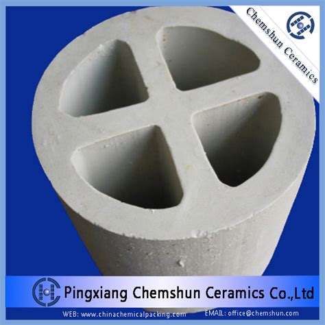 China Ceramic Cross Partition Ring With Excellent Acid Resistance