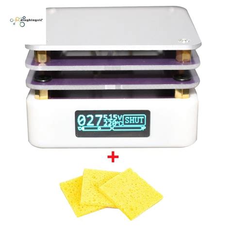 Pd W Mini Hot Plate Preheater Led Display Soldering Heating Plate Preheating Platform Repair
