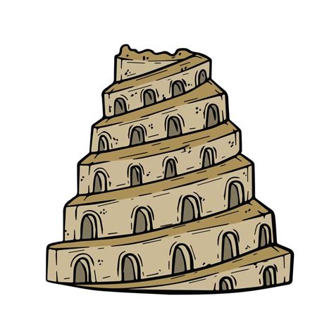 Tower Of Babel Ancient City Babylon Of Mesopotamia And Iraq Biblical