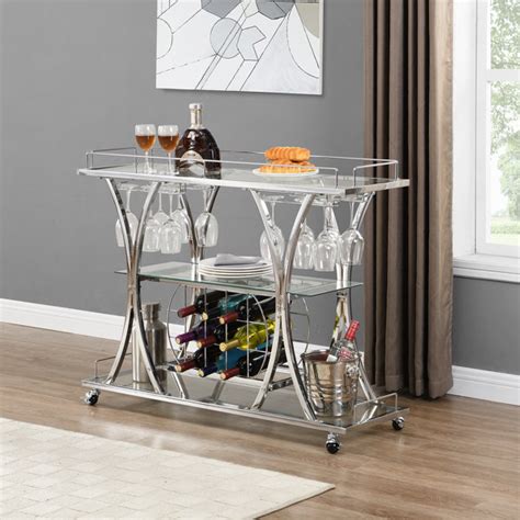 Orren Ellis Plasencia Bar Cart Reviews Wayfair